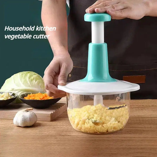 MANUAL HAND PUSH CHOPPER – MULTIFUNCTIONAL HAND PAT CHOPPER AND MIXER 2LTR