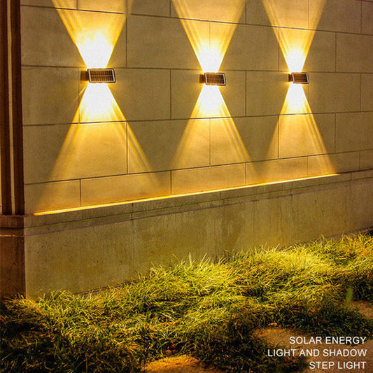 Solar Rechargeable RGB Wall Decoration Light